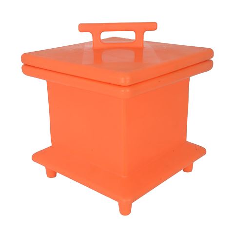Mobilbox - turuncu (420x420x500)